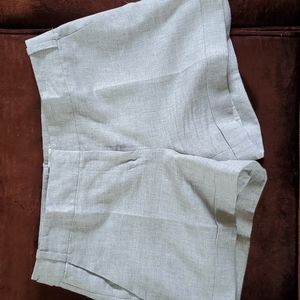 Loft dressy linen-blend shorts Size 2